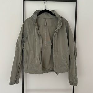 Lululemon Windbreaker Jacket with Retractable Hoodie